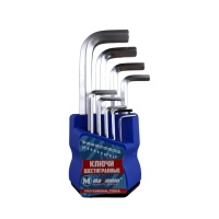 набор шестигранников hex мини с шаром из 9 предметов, 1,5-10 мм, 120 мм, "maximum" mx 14718 оптом