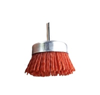 Щетка для дрели чашечная нейлоновая 50 мм, 2", со шпилькой, "MAXIMUM" MX 18259 оптом