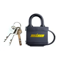 Замок навесной прорезиненный 40 мм, "MAXIMUM" (2097)
