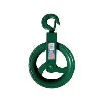 Блок монтажный 1 тонна, с крюком и роликом 160 мм,  "MAXIMUM" MX 13995